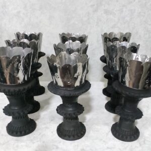 سرقلیان طرح دار بادگیر استیل